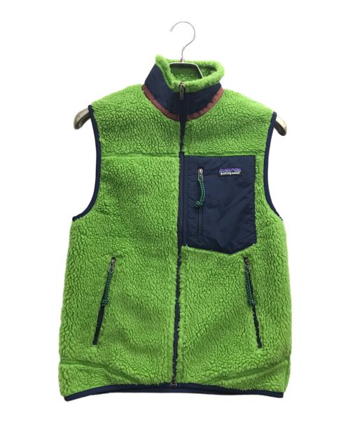 Patagonia（パタゴニア）Patagonia (パタゴニア) CLASSIC RETRO-X VEST グリーン サイズ:XSの古着・服飾アイテム