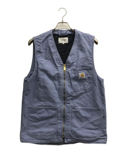 CarHartt（カーハート）CarHartt (カーハート) ARBOR VEST ブルー サイズ:Mの古着・服飾アイテム