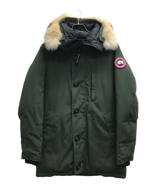 CANADA GOOSE（カナダグース）CANADA GOOSE (カナダグース) JASPER PARKA/ジャスパー パーカー グリーン サイズ:Sの古着・服飾アイテム