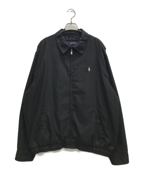 POLO RALPH LAUREN（ポロ・ラルフローレン）POLO RALPH LAUREN (ポロ・ラルフローレン) スイングトップ ブラック サイズ:XLの古着・服飾アイテム