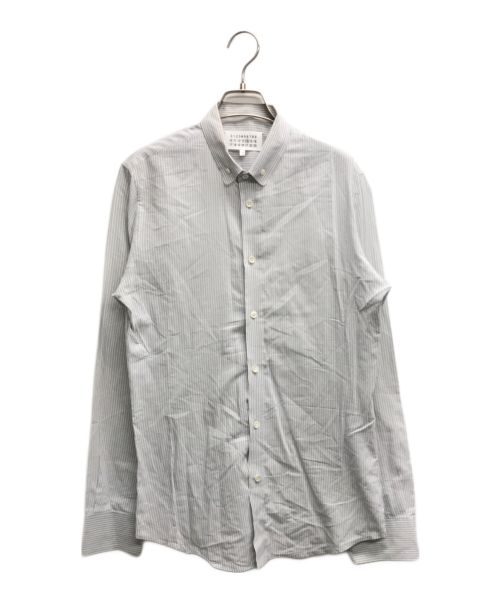 Maison Margiela（メゾンマルジェラ）Maison Margiela (メゾンマルジェラ) ボタンダウンシャツ グレー サイズ:44の古着・服飾アイテム