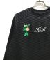 KITH (キス) Floral Souvenir Crewneck / フローラルスーベニアクルーネック ブラック サイズ:M：20000円