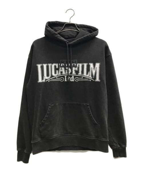 KITH（キス）KITH (キス) STAR WARS (スターウォーズ) Lucasfilm Vintage Hoodie / ルーカスフィルム ヴィンテージフーディー ブラック サイズ:Sの古着・服飾アイテム