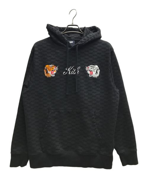 KITH（キス）KITH (キス) Tiger Souvenir Hoodie / タイガースーベニアフーディー ブラック サイズ:Mの古着・服飾アイテム