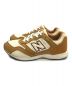 NEW BALANCE (ニューバランス) ローカットスニーカー ベージュ サイズ:25.5㎝：5000円