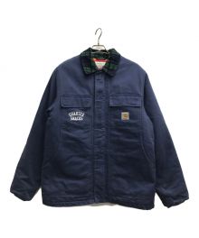 Carhartt WIP（カーハート）の古着「QUARTERSNACKS OG ARCTIC COAT」｜ネイビー