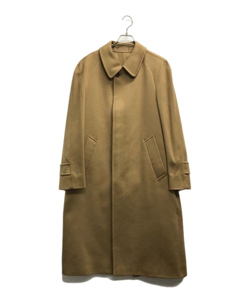 Aquascutum（アクアスキュータム）Aquascutum (アクアスキュータム) カシミヤステンカラーコート キャメル サイズ:記載なしの古着・服飾アイテム