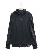 DANSKINダンスキン）の古着「BACK GATHERED STRETCH JACKET」｜ネイビー