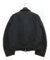 URU (ウル) WOOL MELTON ZIP UP BLOUSON ブラック サイズ:2：20000円