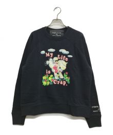 MARC JACOBS×Magda Archer（マークジェイコブス×マグダ・アーチャー）の古着「プリントスウェット」｜ブラック