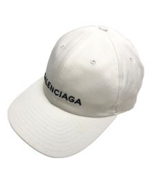 BALENCIAGA（バレンシアガ）の古着「キャップ」｜ホワイト