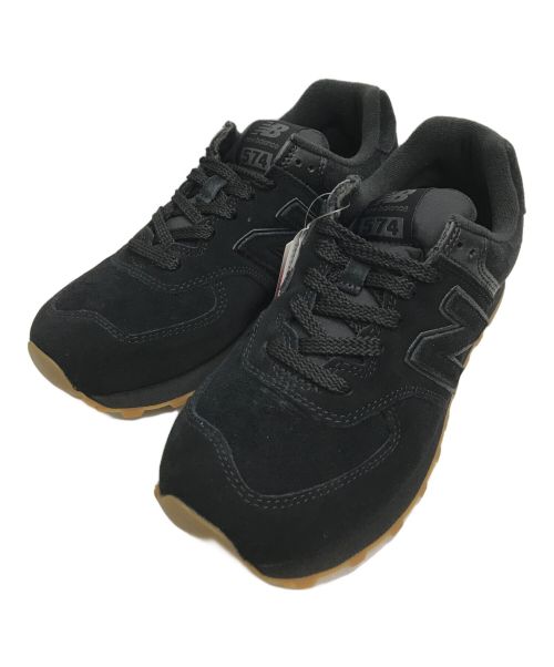 NEW BALANCE（ニューバランス）NEW BALANCE (ニューバランス) ローカットスニーカー ブラック サイズ:24の古着・服飾アイテム