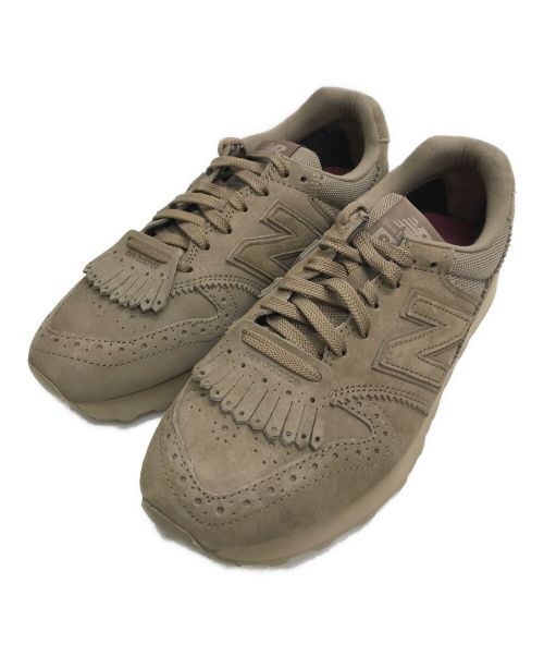 NEW BALANCE（ニューバランス）NEW BALANCE (ニューバランス) ローカットスニーカー ベージュ サイズ:24の古着・服飾アイテム