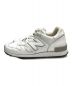 NEW BALANCE (ニューバランス) ローカットスニーカー ホワイト サイズ:USA9：7000円