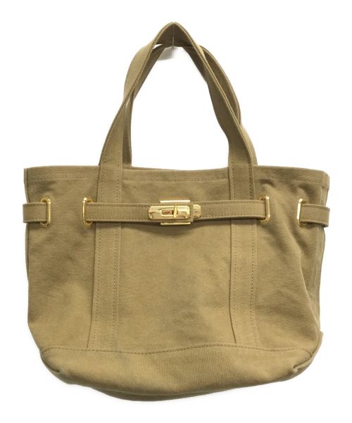 SITA PARANTICA（シータパランティカ）sita parantica (シータパランティカ) CANVAS TOTE BAG / キャンバストートバッグ ブラウンの古着・服飾アイテム