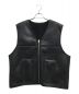 Supreme（シュプリーム）の古着「Reversible Faux Shearling Work Vest」｜ブラック