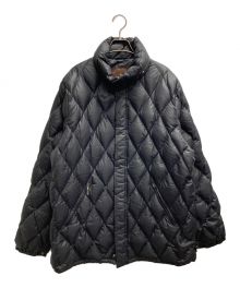 MONCLER（モンクレール）の古着「キルティングダウンジャケット」｜ブラック