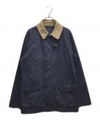 Barbourバブアー）の古着「WASHED BEDALE JACKET / ウォッシュドべデルジャケット」｜ネイビー