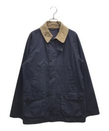 Barbour（バブアー）の古着「WASHED BEDALE JACKET / ウォッシュドべデルジャケット」｜ネイビー