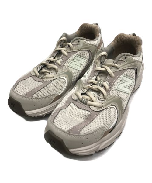 NEW BALANCE（ニューバランス）NEW BALANCE (ニューバランス) ローカットスニーカー アイボリー サイズ:23.5の古着・服飾アイテム