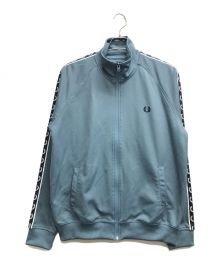 FRED PERRY（フレッドペリー）の古着「Contrast Tape Track Jacket」｜ブルー