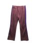 Needles (ニードルズ) BOOT-CUT TRACK PANT / ブーツカットTラックﾊパンツ ボルドー×パープル サイズ:M：15000円