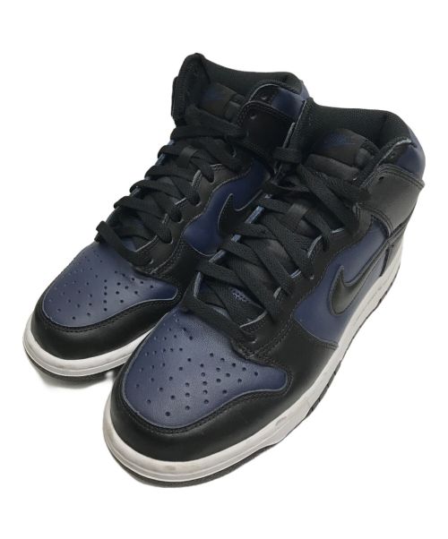 NIKE（ナイキ）NIKE (ナイキ) FRAGMENT DESIGN (フラグメントデザイン) DUNK HIGH 'Tokyo' / ダンクハイ ネイビー サイズ:27.5の古着・服飾アイテム