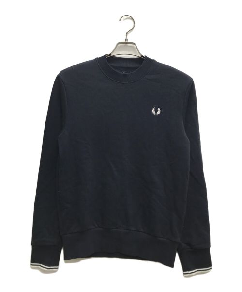 FRED PERRY（フレッドペリー）FRED PERRY (フレッドペリー) Crew Neck Sweatshirt/クルーネック スウェットシャツ  ネイビー サイズ:Sの古着・服飾アイテム