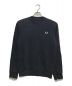 FRED PERRY（フレッドペリー）の古着「Crew Neck Sweatshirt/クルーネック スウェットシャツ 」｜ネイビー