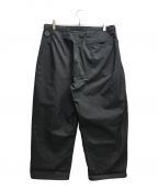 Porter Classicポータークラシック）の古着「POPLIN BEBOP PANTS」｜チャコールグレー