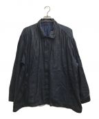 Porter Classicポータークラシック）の古着「FARMER'S LINEN GATHERED JACKET」｜インディゴ