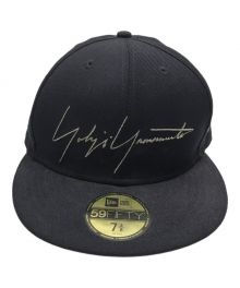 New Era×YOHJI YAMAMOTO（ニューエラ×ヨウジヤマモト）の古着「キャップ」｜ネイビー