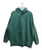 WIND AND SEAウィンド アンド シー）の古着「pigment-dye SWEAT Hoodie」｜グリーン