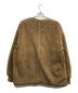 JOURNAL STANDARD HOMESTEAD (ジャーナルスタンダード ホームステッド) WOOL MIX BOA REVERSIBLE LINER JKT / ウールミックスボアリバーシブルライナージャケット ブラウン サイズ:L：5000円