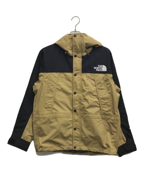 THE NORTH FACE（ザ ノース フェイス）THE NORTH FACE (ザ ノース フェイス) マウンテンライトジャケット ベージュ×ブラック サイズ:Sの古着・服飾アイテム