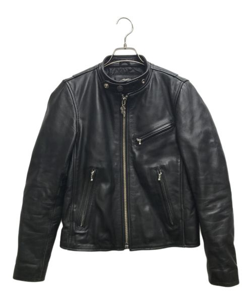 HARLEY-DAVIDSON（ハーレーダビッドソン）HARLEY-DAVIDSON (ハーレーダビッドソン) レザージャケット ブラック サイズ:XSの古着・服飾アイテム