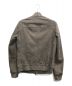 ALL SAINTS (オールセインツ) KEMBLE SUEDE BOMBER グレー サイズ:S：18000円