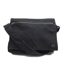 PORTER（ポーター）の古着「SMOKY SHOULDER BAG (Ｌ)」｜インディゴ