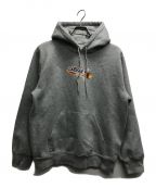 CarHarttカーハート）の古着「HOODED CHOCOLATE BAR SWEATER SHIRT」｜グレー