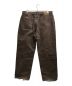 stussy (ステューシー) BIG OL' JEAN WASHED CANVAS  ブラウン サイズ:34：15000円