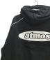 中古・古着 UMBRO (アンブロ) ATMOS (アトモス) Hooded Sweatshirt / フーデッドスウェットシャツ ブラック サイズ:L：8000円