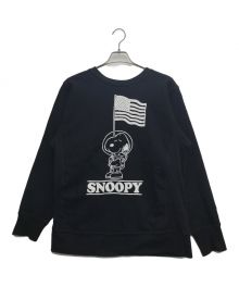 Champion×PEANUTS（チャンピオン×ピーナッツ）の古着「リバースウィーブスウェット」｜ブラック