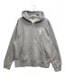 A BATHING APE（アベイシングエイプ）の古着「College Relaxed Fit Full Zip Hoodie/カレッジ リラックスド フィット ジップ フーディー」｜グレー