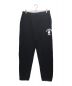 A BATHING APE（アベイシングエイプ）の古着「College Sweat Pant/カレッジ スウェット パンツ」｜ブラック