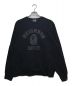 A BATHING APE（アベイシングエイプ）の古着「BAPE NBHD RELAXED FIT CREWNECK/ベイプ ネイバーフッド リラックスド フィット クルーネック」｜ブラック