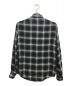 CELINE (セリーヌ) Skinny Western Check Shirt ブラック サイズ:37：26000円