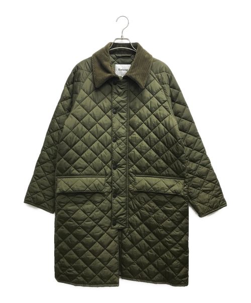 Barbour（バブアー）Barbour (バブアー) BURGHLEY QUILT NYLON カーキ サイズ:38の古着・服飾アイテム