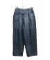 URU (ウル) COTTON DENIM TUCK PANTS インディゴ サイズ:2	：10000円