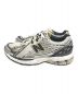 NEW BALANCE (ニューバランス) ローカットスニーカー ブラック×ホワイト サイズ:28cm：8000円