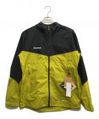 MAMMUTマムート）の古着「Convey Tour HS Hooded Jacket」｜ブラック×イエロー